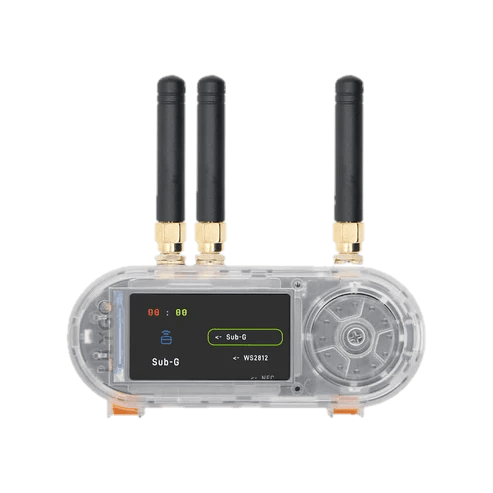 T-Embed CC1101 พร้อมเสาอากาศสามต้น