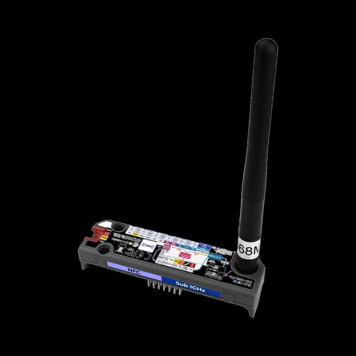 Cap CC1101 พร้อมเสาอากาศ 868 MHz